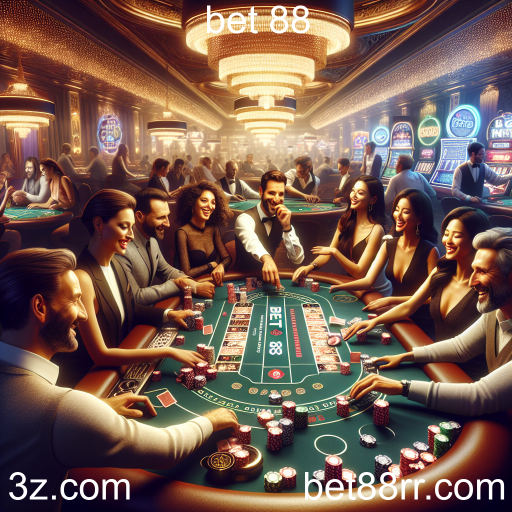 Explore a Emoção do Cassino Ao Vivo no Bet 88